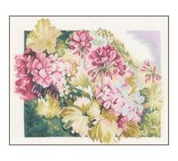 Lanarte Geraniums (Linen), NA, 49 x 41cm