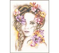 Lanarte Kit au Point compté Madame Fleur
