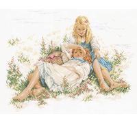 Lanarte PN-0190719 Counted Cross Stitch Kit Cotton Summer 47 x 35 cm