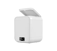 LANAZU 12L Portable Semi-automatic Washing Machine, Small Underwear Pulsator Cleaning Machine, Suitable for Apartments and Travel