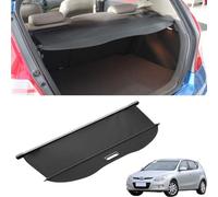 LANAZU Car Retractable Cargo Cover for Hyundai i30 Hatchback 2009-2019, Auto Boot Luggage Cargo Load Cover Rear Trunk Parcel Shelf Shield Panel