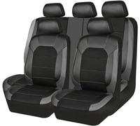 LANAZU Car Seat Covers for Land Rover Range Rover Evoque (2011-2015), Full Set, C-Grey