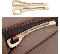 LANAZU Car Side Seat Gap Filler for Smart Roadster, Car Seat Gap Plug Anti-Fall Car Seat Gap Filler Organizer Leak Proof Filling Strip,Beige/C