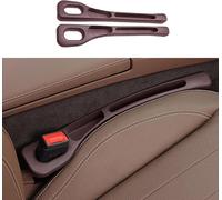 LANAZU Car Side Seat Gap Filler for VW Bora 2014-2019, Car Seat Gap Plug Anti-Fall Car Seat Gap Filler Organizer Leak Proof Filling Strip,Brown/B