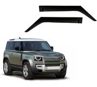 LANAZU Car Wind Deflectors for Land Rover Defender 90 MK1 L663 2020+, Side window Waterproof Windbreaker Window Rain Guards for Wind Rain Sun Protection