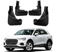 LANAZU Mud Flaps for Audi Q3 2019-2024, Front and Rear Mudflap Mud Splash Guard Wheel Baffle Accessories No Need to Drill Holes