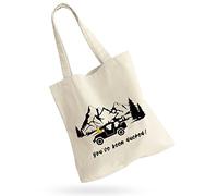 LANBAIHE You've Been Ducked Bag, Duck Ducking Tote Bag, Purse for Duck Lovers, Carrying Sack, Rubber Ducks Bag, Natural Canvas Reusable Shopping Tote Bag