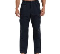 LANBAOSI Mens Tactical Ripstop Trousers Cotton Cargo Trousers with Knee Pads Pockets