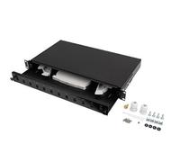 Lanberg 19 Inch 1U Fibre Patch Panel 12XSC Simplex / 12XLC DUPLE