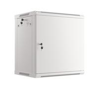 LANBERG 19" RACKMOUNT CABINET 12U 600X450 METAL DOOR GRAY (FLAT PACK) WF01-6