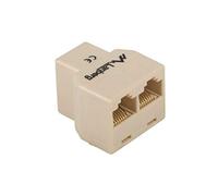 LANBERG AD-RJ45-2RJ45-OR Splitter Adaptor - RJ45 HEMBRA A 2*RJ45 HEMBRA - SIN BLINDAJE
