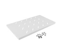 lanberg AK-1001-S - Lanberg fixed shelf 19'' 450mm, 1U/500x280mm, max load capacity up to 20kg gray