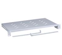 LANBERG AK-1004-S Fixed Bench for 19 RACK Wardrobe 1U 483 * 300mm Up to 25kg Grey Load