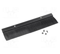 Lanberg cable entry brush panel 19'', black