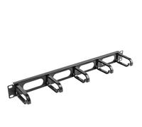 LANBERG AK-1205-B 19 Panel 5 Plastic Folding Brackets Type B 1U Black