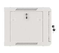 LANBERG ARMARIO RACK 19" MONTAJE PARED 6U / 600X450 CON PUERTA METALICA GREY (PACK PLANO)