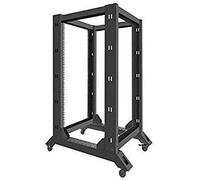 Lanberg OR01-6822-B rack cabinet 22U Freestanding rack Black