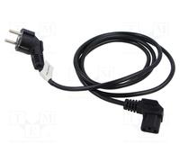 CA-C13C-12CC-0018-BK cable PVC L: 1.8m black Ø core: 0.75mm 10A LANBERG