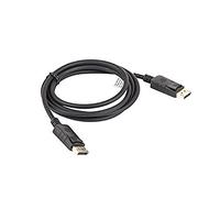lanberg CA-DPDP-10CC-0018-BK Displayport 1.1A (19 Pin) Male to DisplayPort (19 Pin) Male 4K Cable, 1.8 m Black
