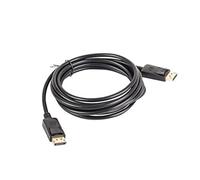 lanberg ca/DPDP/10cc/0030 DisplayPort 1.1 a (19pin) to DisplayPort (19-Pin) Plug 4 K Cable 3 m Black