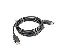 lanberg ca/DPDP/10cc/0030 DisplayPort 1.1 a (19pin) to DisplayPort (19-Pin) Plug 4 K Cable 3 m Black