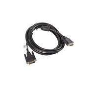 lanberg ca/DVID/10cc/0030 DVI-D (24 + 1) Plug to DVI-D (24 + 1) Male Dual Link Cable 3 m Black