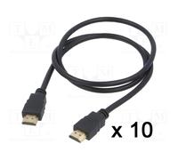 LANBERG CA-HDMI-13CC-0010-BK Cable