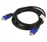 HDMI Cable LANBERG Male/Male V2.0 CU 4K 3M Black