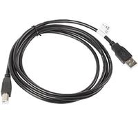 lanberg ca/USBa/10cc/0018 USB 2.0 A Male to USB 2.0 B Male Cable 1.8 m Black