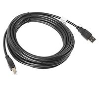 lanberg ca/USBa/10cc/0050 USB 2.0 A Male to USB 2.0 B Male Cable 5 m Black