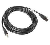 lanberg ca/USBa/10cc/0050 USB 2.0 A Male to USB 2.0 B Male Cable 5 m Black