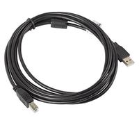 lanberg CA-USBA-11CC-0030-BK USB 2.0 A Male to USB 2.0 B Male Cable with Ferrite Core 3 m Black