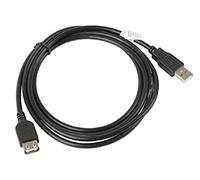 lanberg ca, USBe, 10cc, 0018/BK USB 2.0 A Male to USB A Female Extender, 1.8 m Black