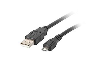 Lanberg CA-USBM-10CC-0010-BK USB 2.0 A Male to USB Micro-B Male Cable 1 m Black