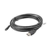 lanberg ca USBM 10cc 0030/BK USB 2.0 A Male to USB Micro B Male Cable 3 m Black