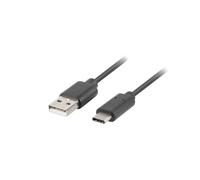 Lanberg CA-USBO-10CU-0005-BK cable (USB 2.0 type A - USB type C; 0.50m; black)