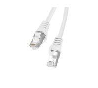 LANBERG Cable DE Red RJ45 Cat.6 FTP 1M White PCF6-10CC-0100-W