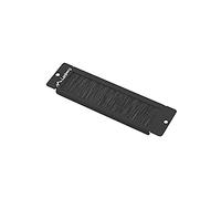 LANBERG Cable ENTRY BRUSH PANEL 10 inch, Black
