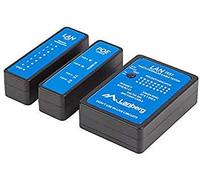 LANBERG Cable Tester NT-0404 Remote Unit 2 x Adapters BNC Adaptor BNC Male/Male 3 x Adapters RJ45-RJ11