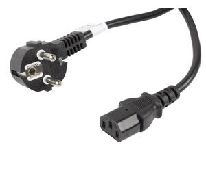 Lanberg | CEE 7/7 to IEC 320 C13 Power Cord | CA-C13C-11CC-0100-BK