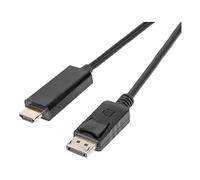 lanberg 'Dphd 10cc 0010 cm black from displayport 1.1 A (19-Pin) Male to HDMI 1.4 A Male Cable/Lead Black