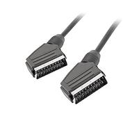 lanberg 'Eueu from 10cc 0018 "SCART SCART Cable Audio Video, 6FT, BLACK