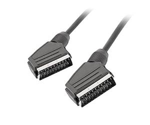 lanberg 'Eueu from 10cc 0018 "SCART SCART Cable Audio Video, 6FT, BLACK