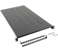 LANBERG Fixed Tray 1U 483X900MM up to 25kg Rack 19" Black