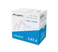 Lanberg FTP 305M Solid CU CPR + FLUKE Passed Grey Coil Cat.6