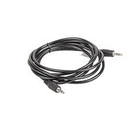 lanberg Mjmj 10cc (cm black from Jack to Jack Stereo Audio Speaker Cables 2 m Black