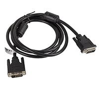 lanberg mm 10cc 0018 cm black inch DVID DVI-D (24 + 1) Plug to DVI-D (24 + 1) Male Dual Link Cable 1.8 m Black