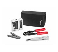 LANBERG Tool Kit for Nets NT-0301, TESTER, PELLCABLE, CRIMPER, INSERT TOOL