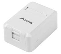 LANBERG OK1-0001-W 1 Door Keystone 19.2 x 14.9 mm Cable Assembly 180 or White