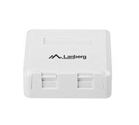 LANBERG OK1-0002-W Wall Rose, 2 Doors, Keystone, 19.2 x 14.9 mm, 180 or White